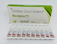 pcd pharma products haryana - 	INJECTION DEMLOFEN 75.jpeg	